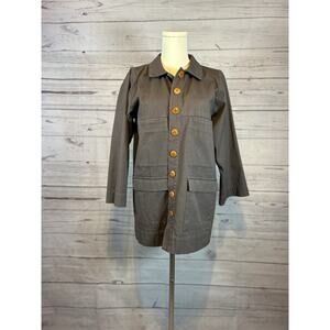 Ilana Kohn Mabel Jacket | Size Small | Taupe Gray-Brown